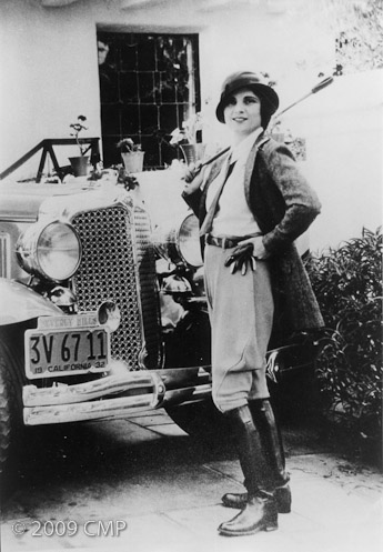 1920s Hollywood silent movie star |